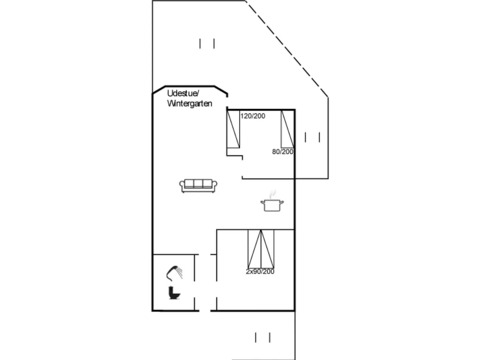"Sighmar" - 900m from the sea-Binnen