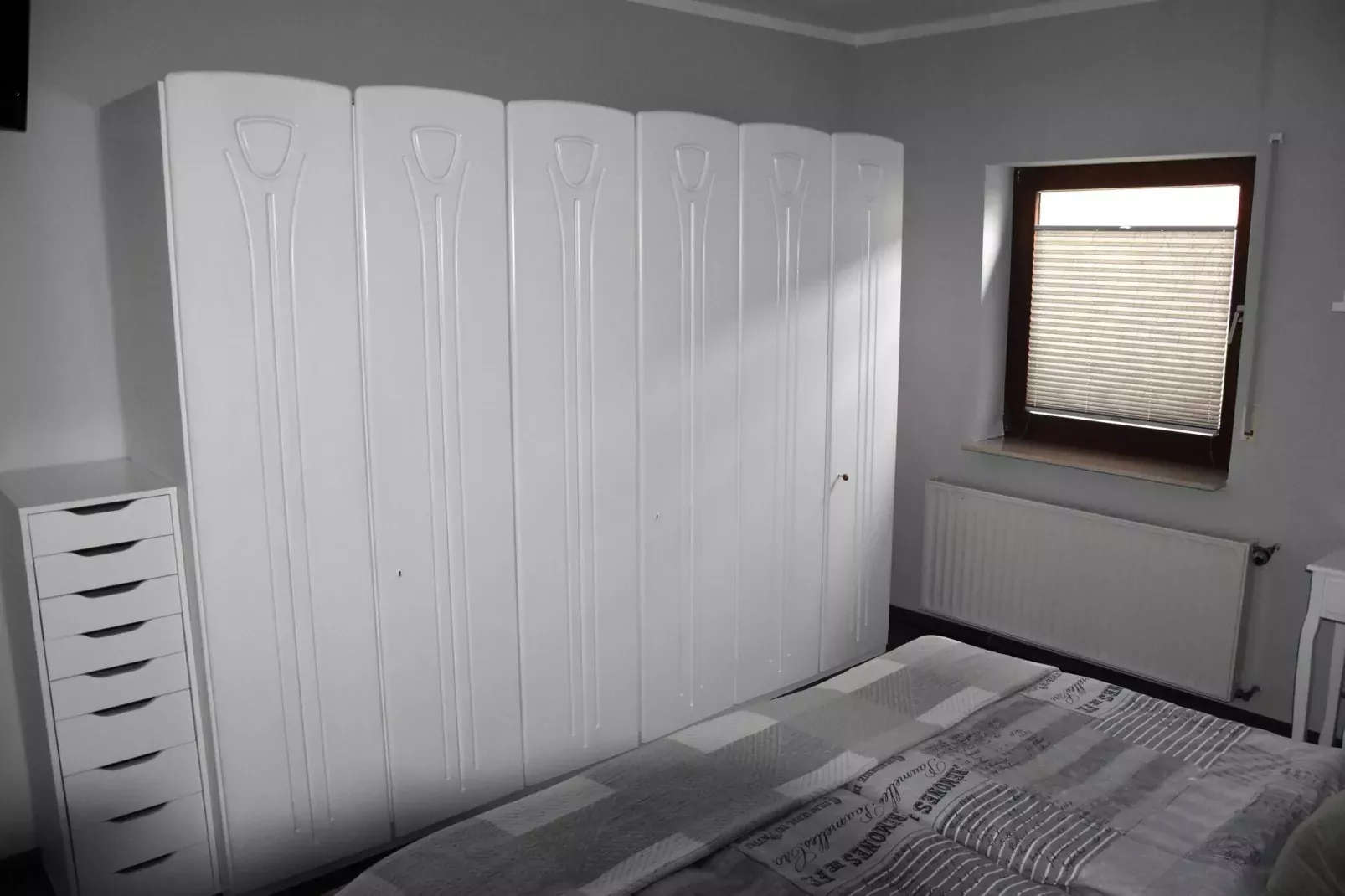 Modern appartement met zwembad in de Harz-Slaapkamer