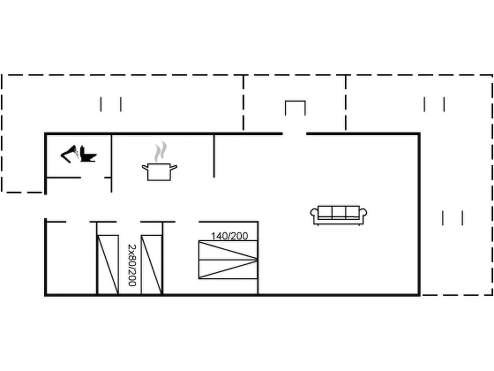 "Anni" - 250m from the sea-Binnen