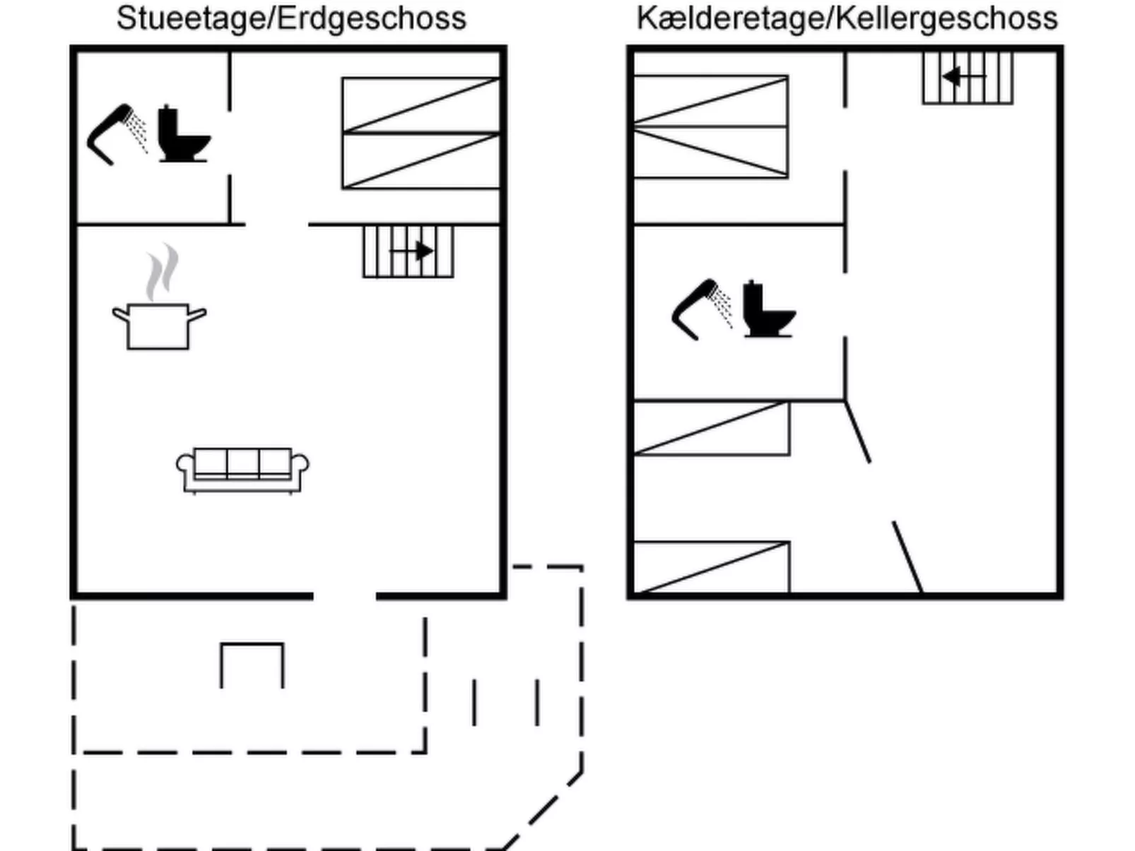 "Käthe" - 5m from the sea-Binnen
