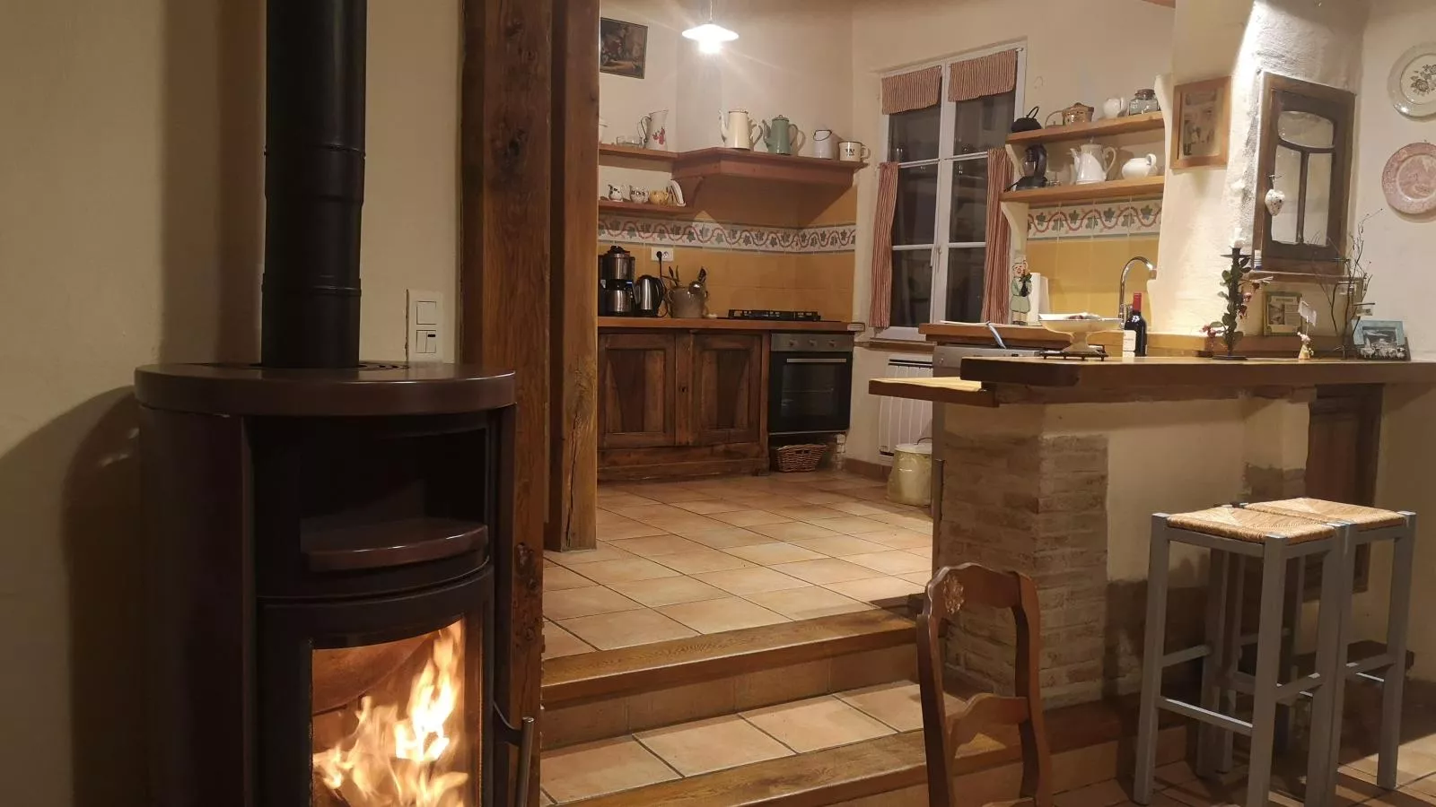 Gite des Kathares-Keuken