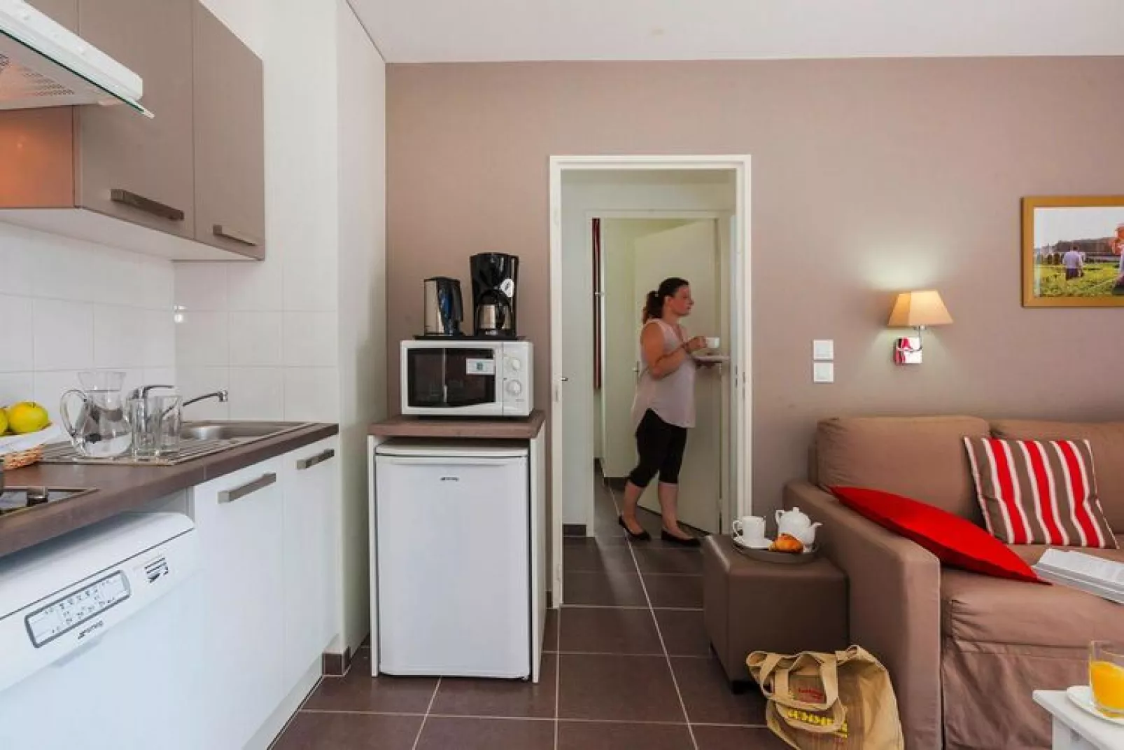 Vakantiehuis in Chinon met buitenzwembad-Keuken