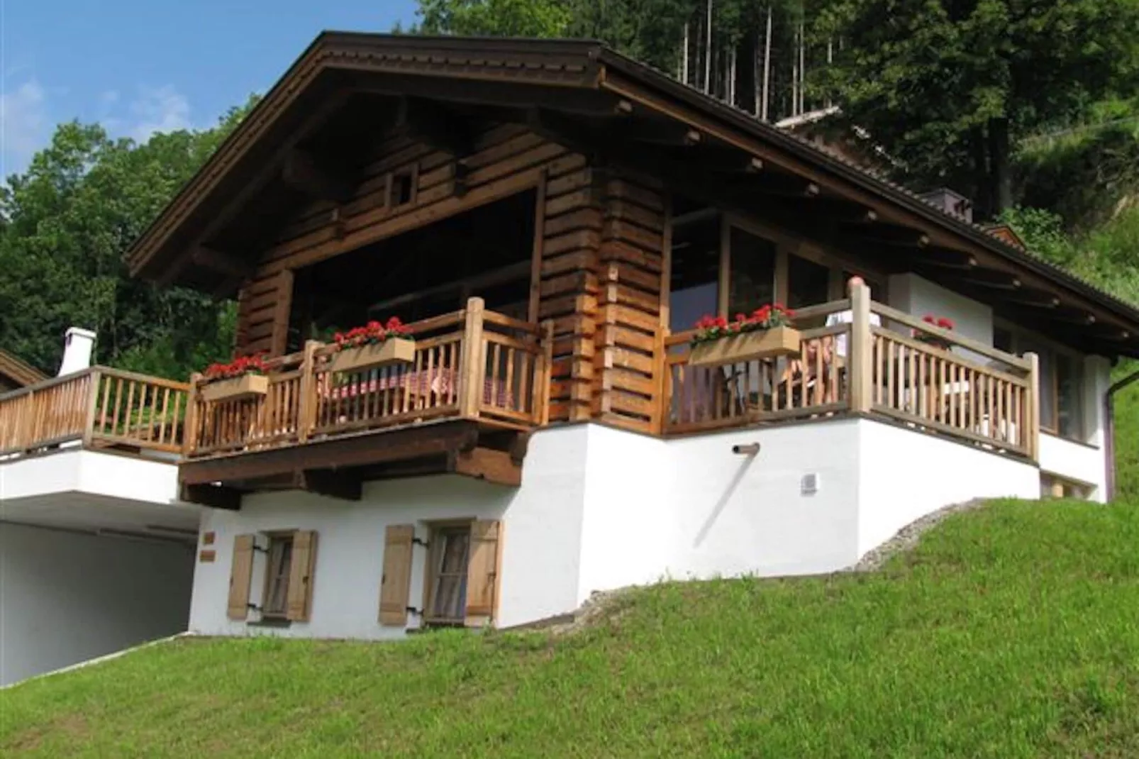 Chalets im Wald