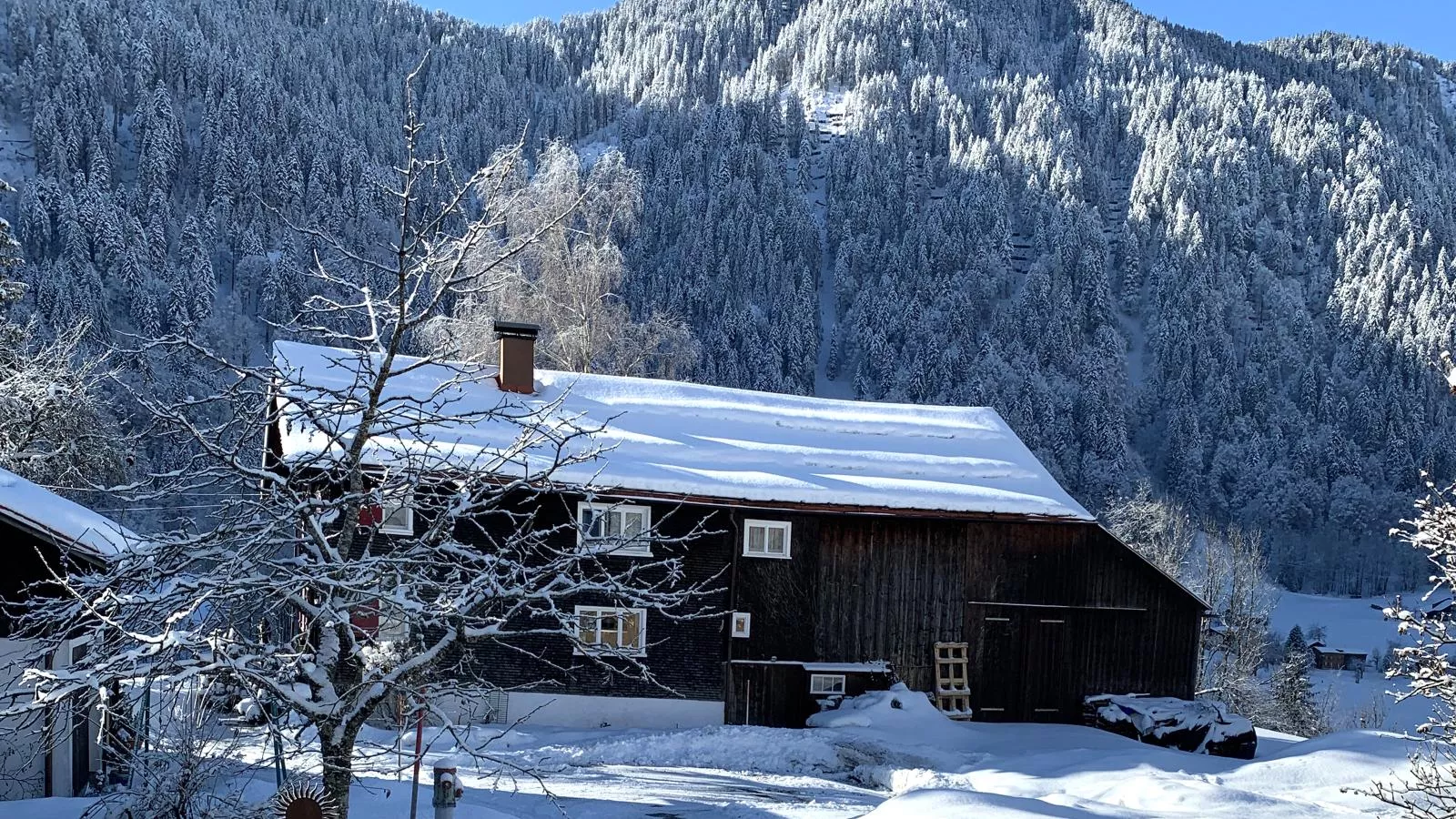 Bühelhus-Exterieur winter