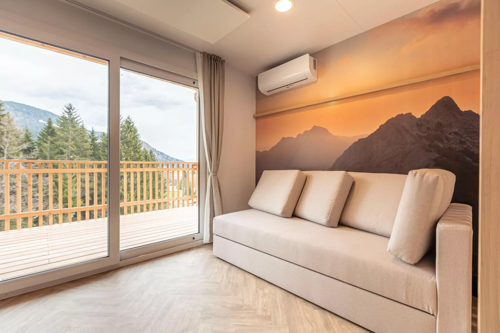 Chalets & Glamping Nassfeld 4-Woonkamer