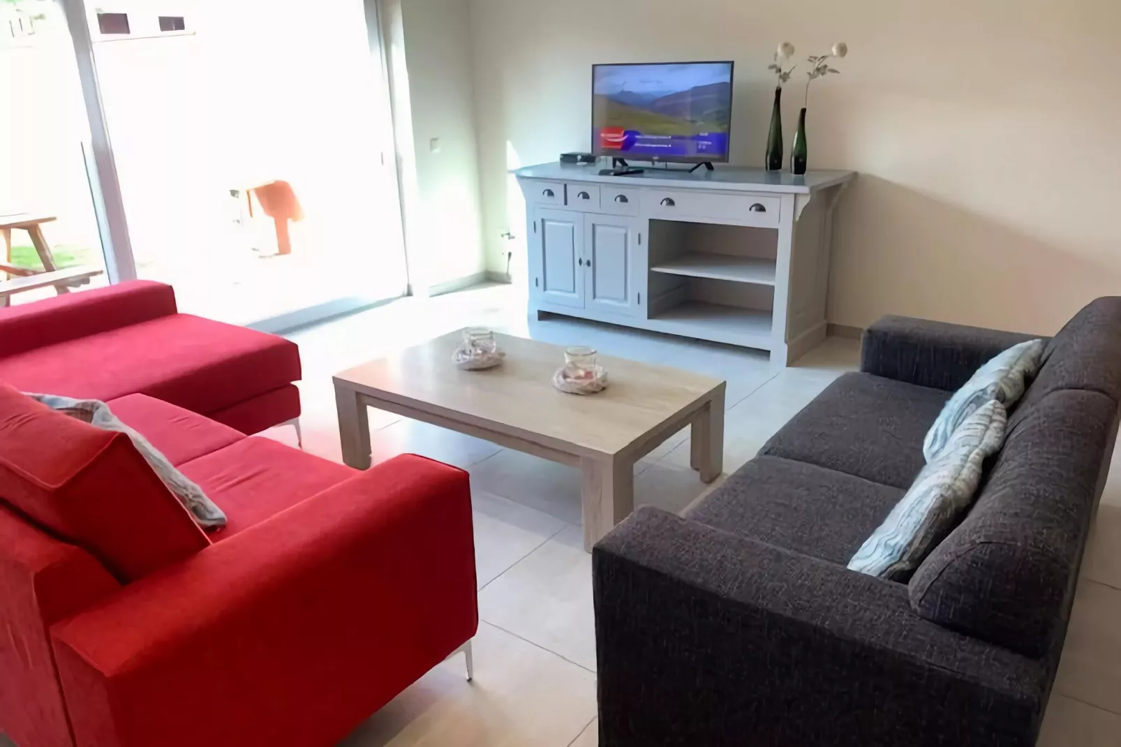 Vakantiehuisje 6px-Woonkamer