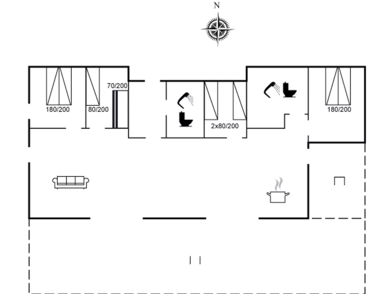 "Ellin" - 800m from the sea-Binnen