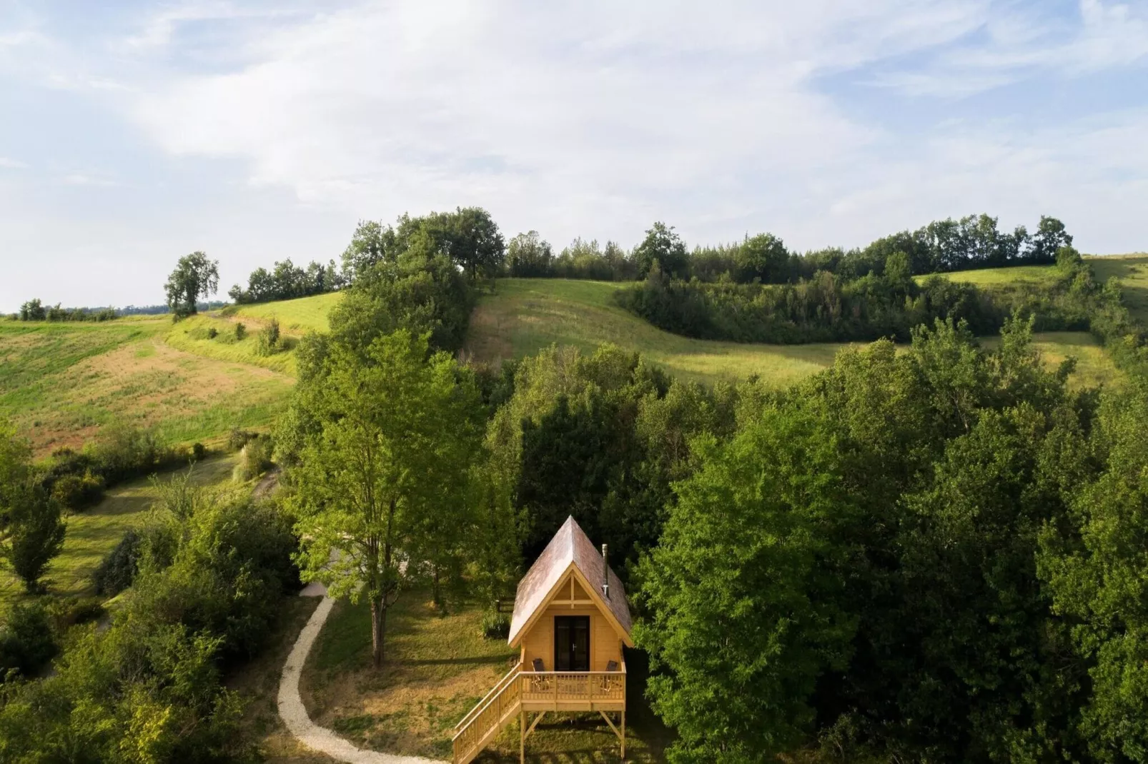 Cabane de d’Artagnan-Buitenkant zomer