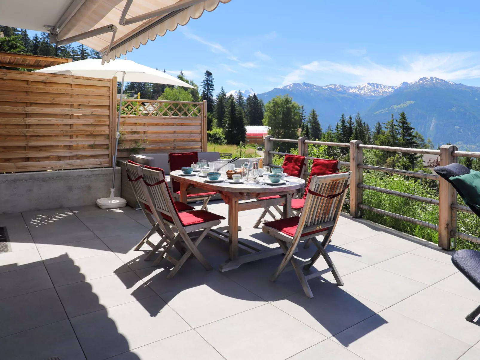 Chalet La Délège-Buiten