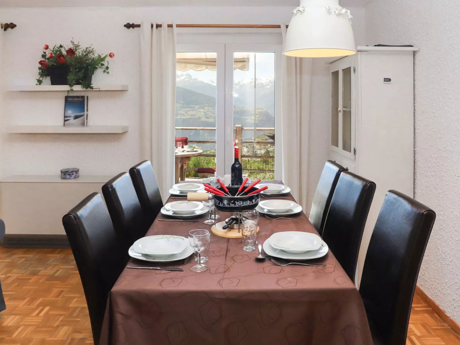 Chalet La Délège-Binnen