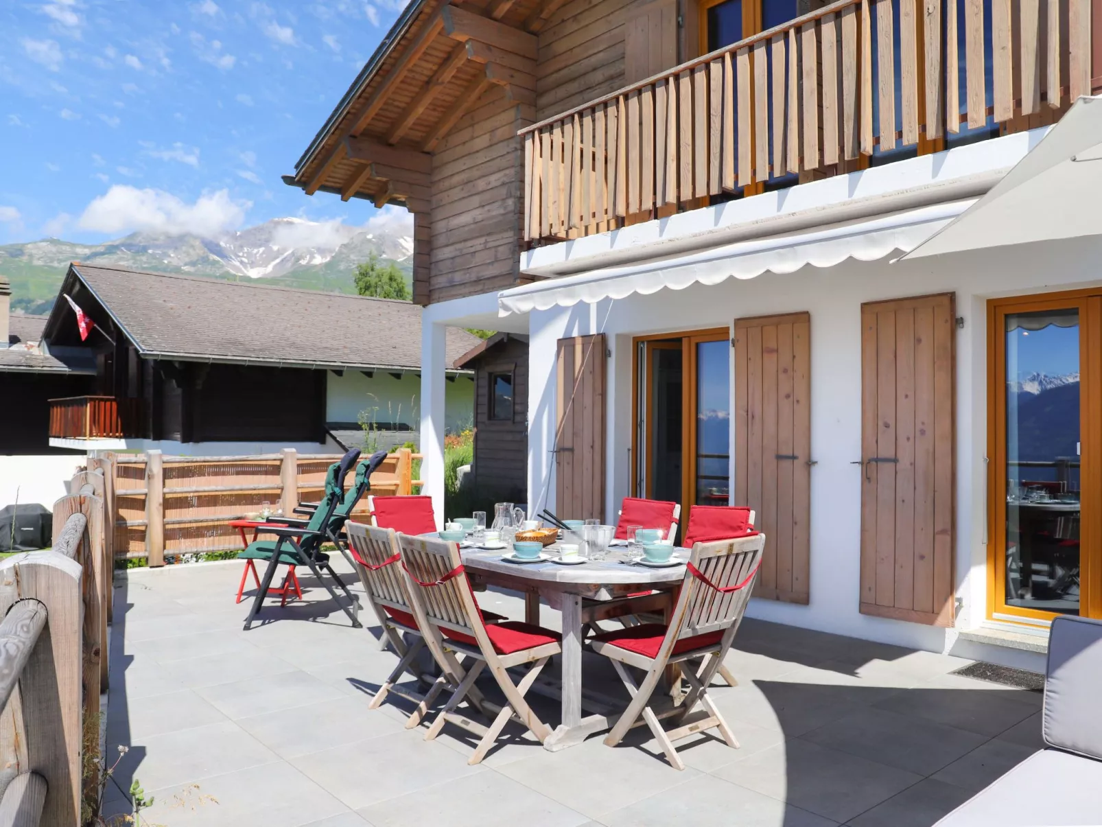 Chalet La Délège-Buiten