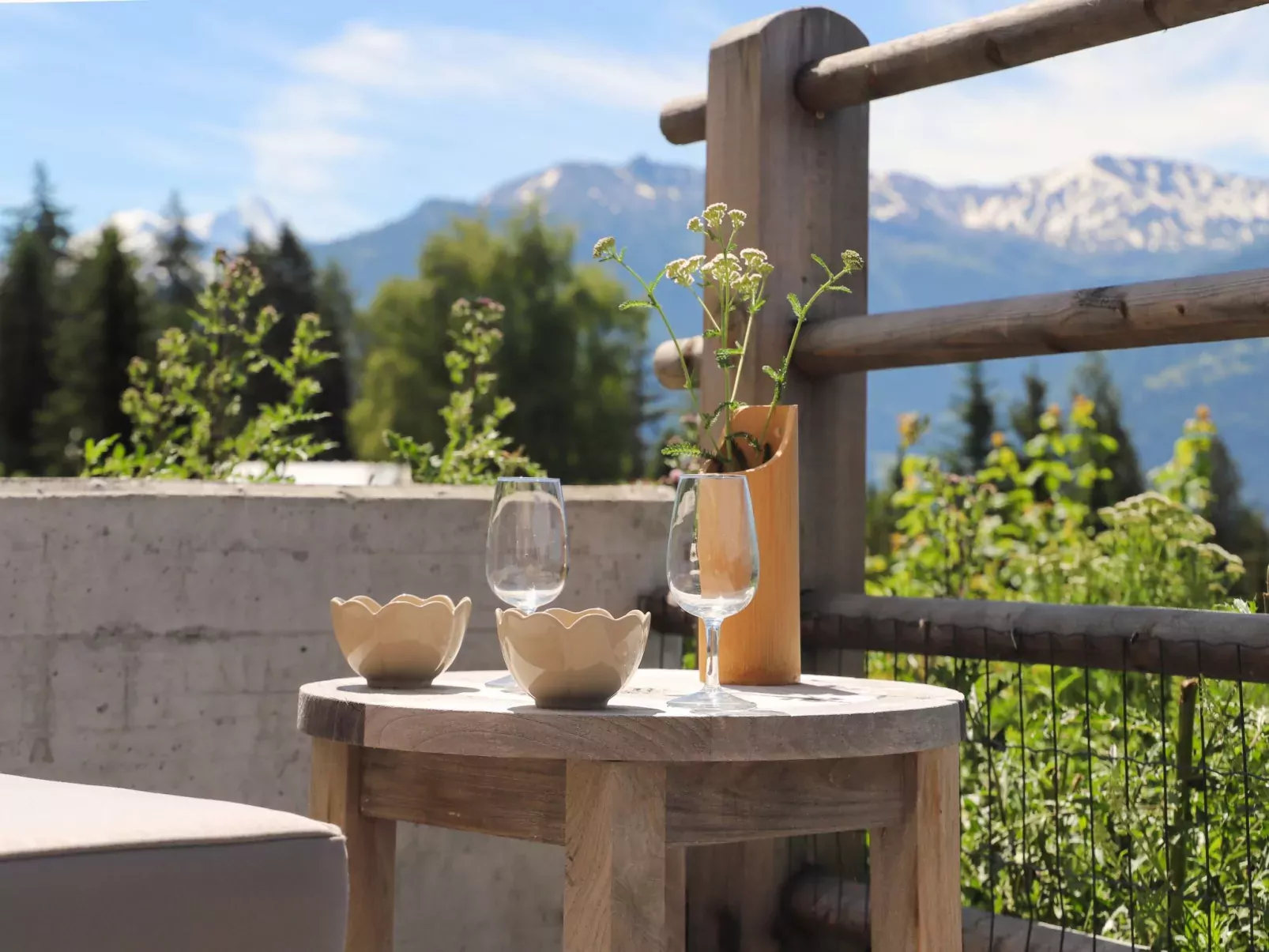 Chalet La Délège-Buiten