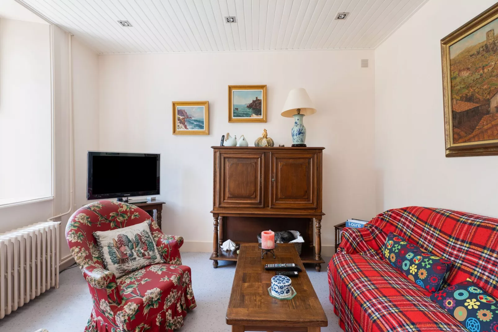 Maison de vacances - Soleymieux-Woonkamer