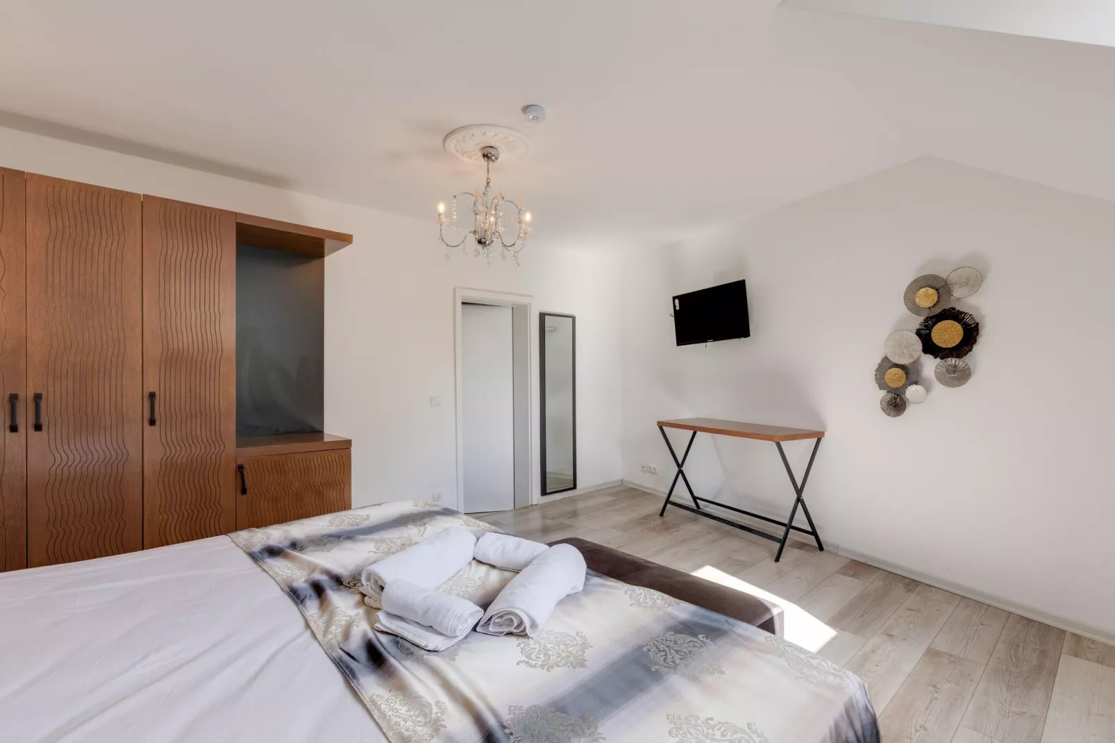 B&B Ferienwohnung-Woonkamer