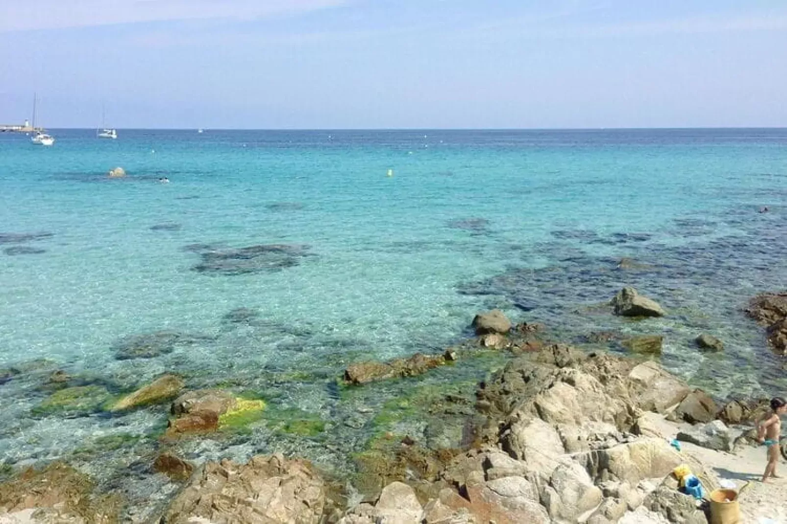 Apartments Motel Le Vieux Moulin Ile Rousse // 2pc4 -Apt 4 pers rez-de-chaussée-Waterzicht