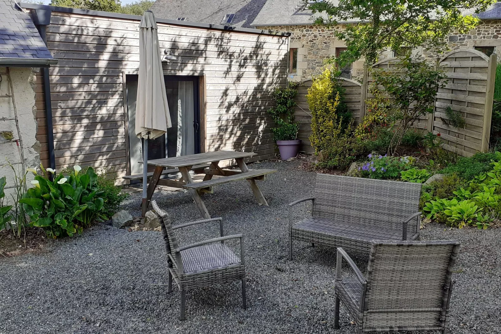 Maison Typique Bretonne-Terrasbalkon