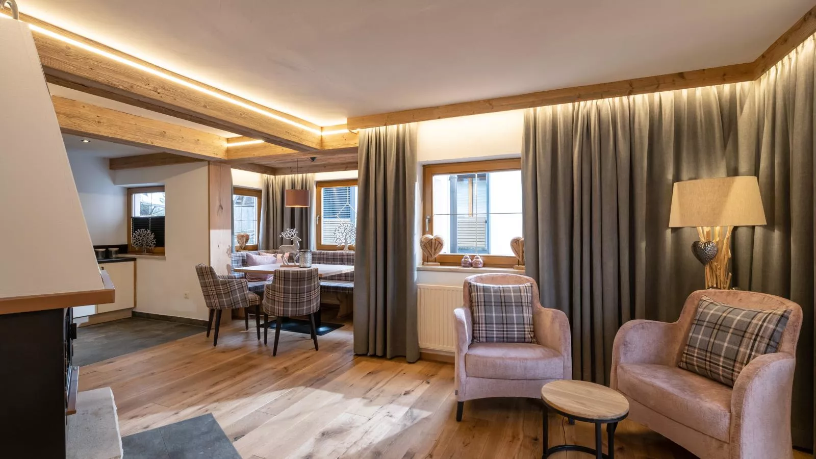 Chalet Alexandra-Woonkamer