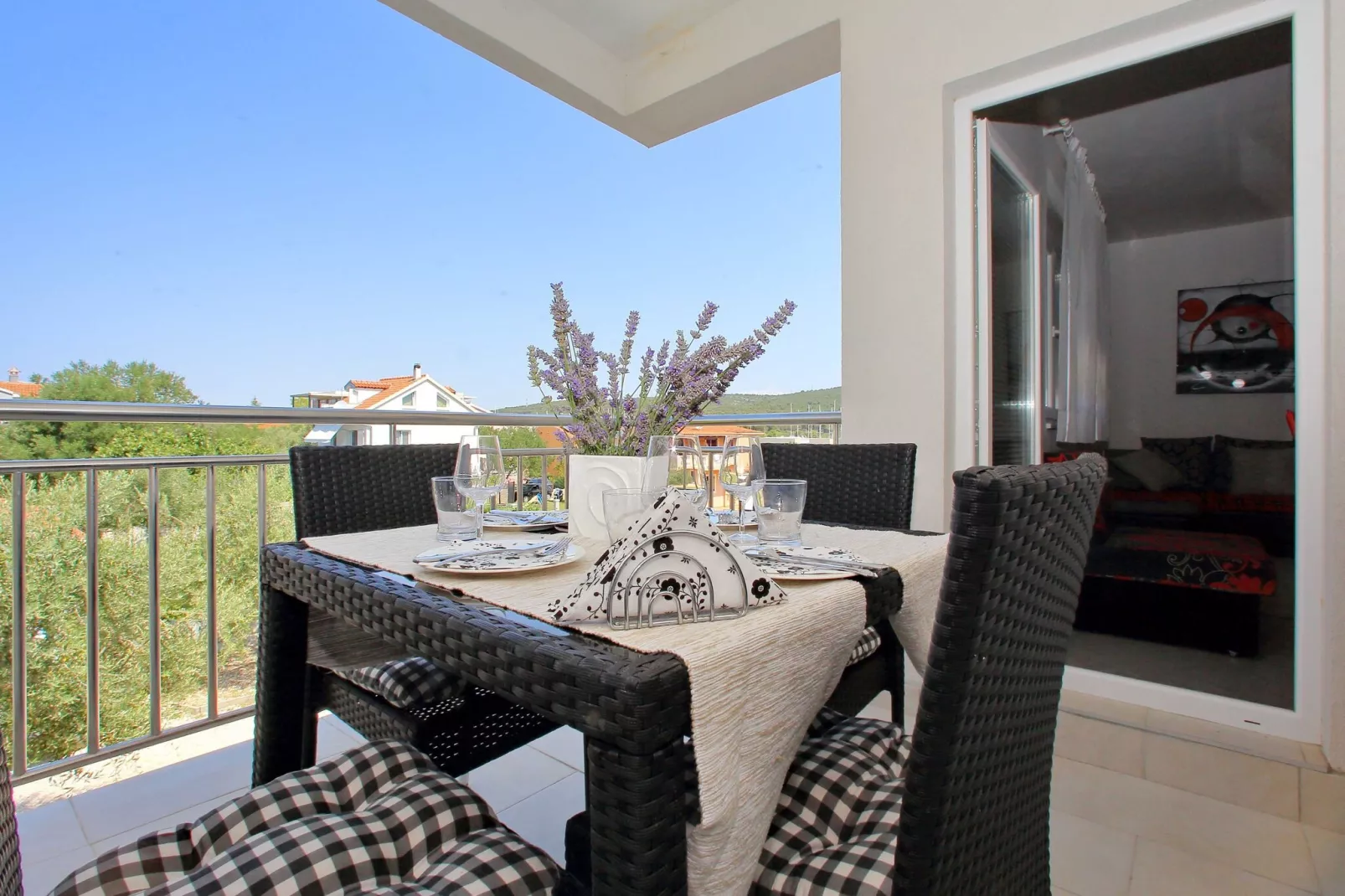 Apartment 2 Bibinje-Terrasbalkon