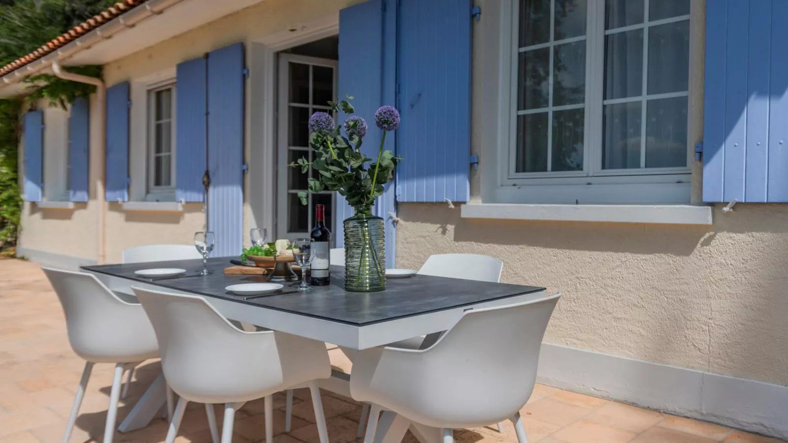 La Maison sur la Colline-Terrasbalkon