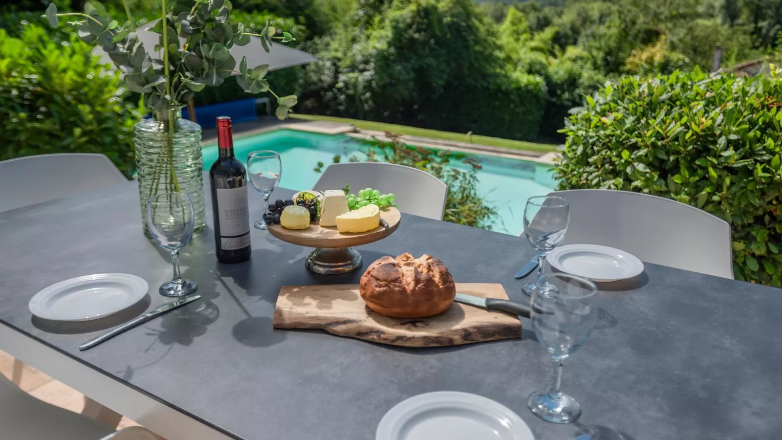 La Maison sur la Colline-Terrasbalkon