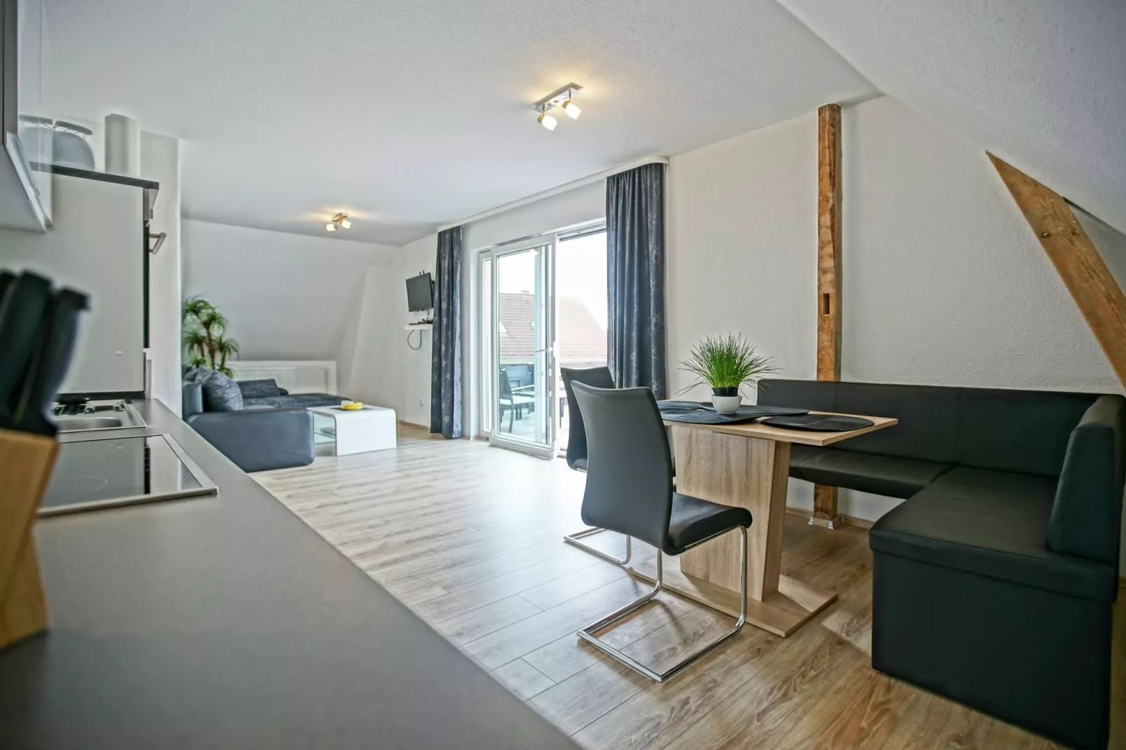 Ferienwohnung mit großer Dachterrasse