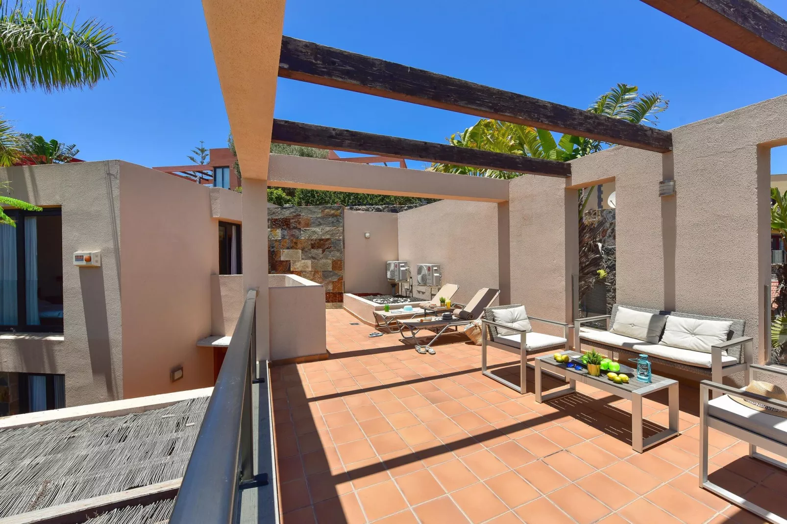 Bungalow Sun Club EM259A Playa del Inglès-Terrasbalkon
