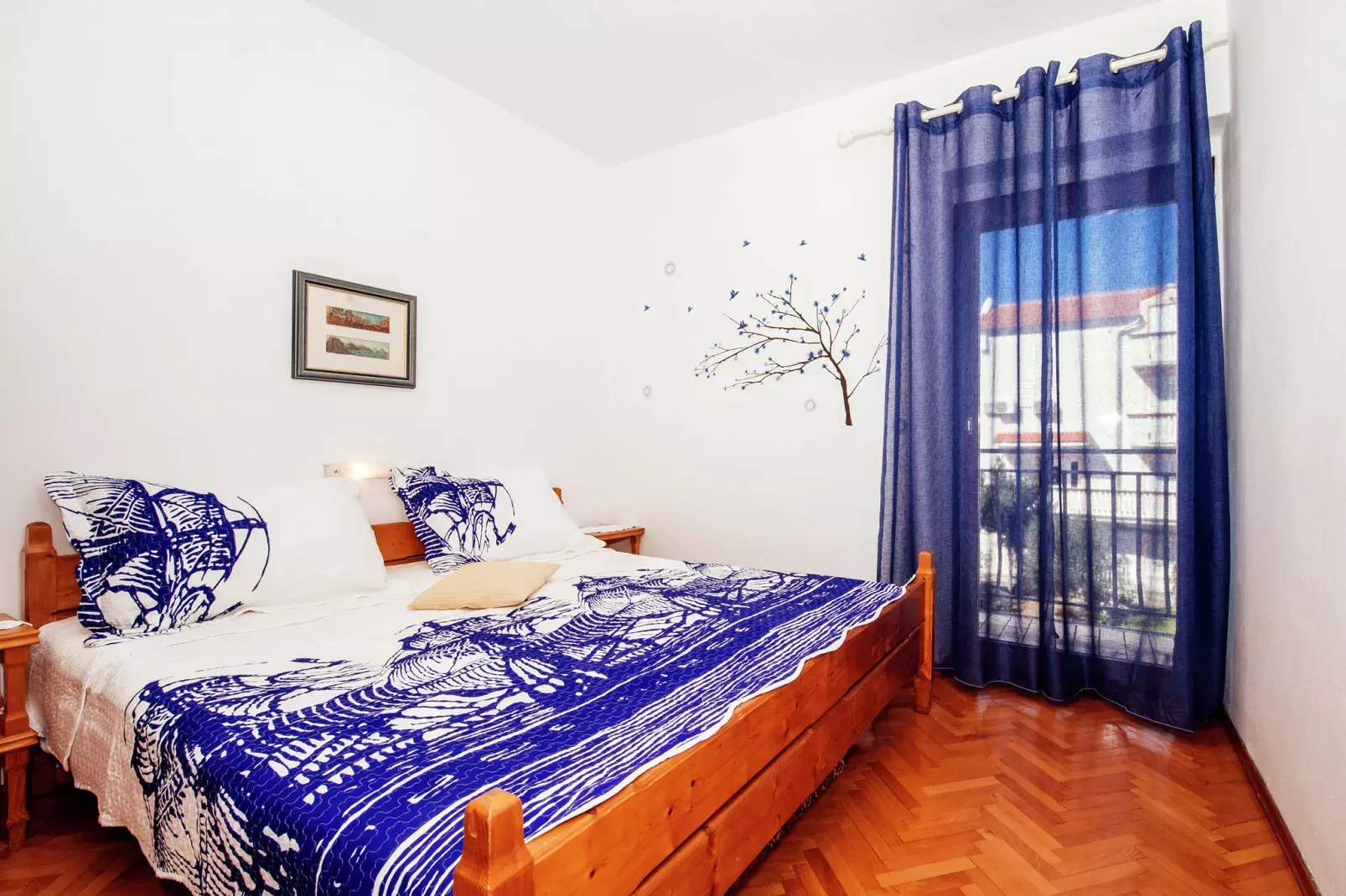 Apartment Pakostane-Slaapkamer