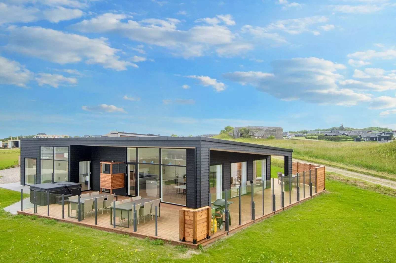 5 sterren vakantie huis in Lemvig-By Traum-Uitzicht