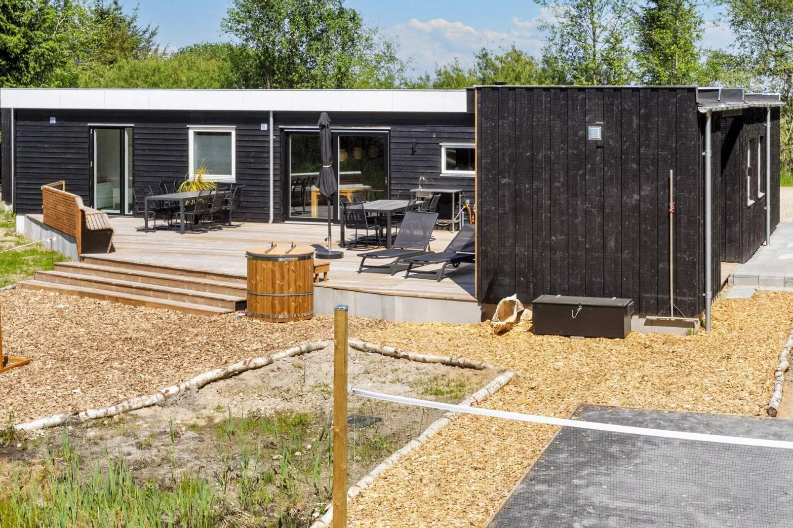 5 sterren vakantie huis in Øster Assels-By Traum-Buitenlucht