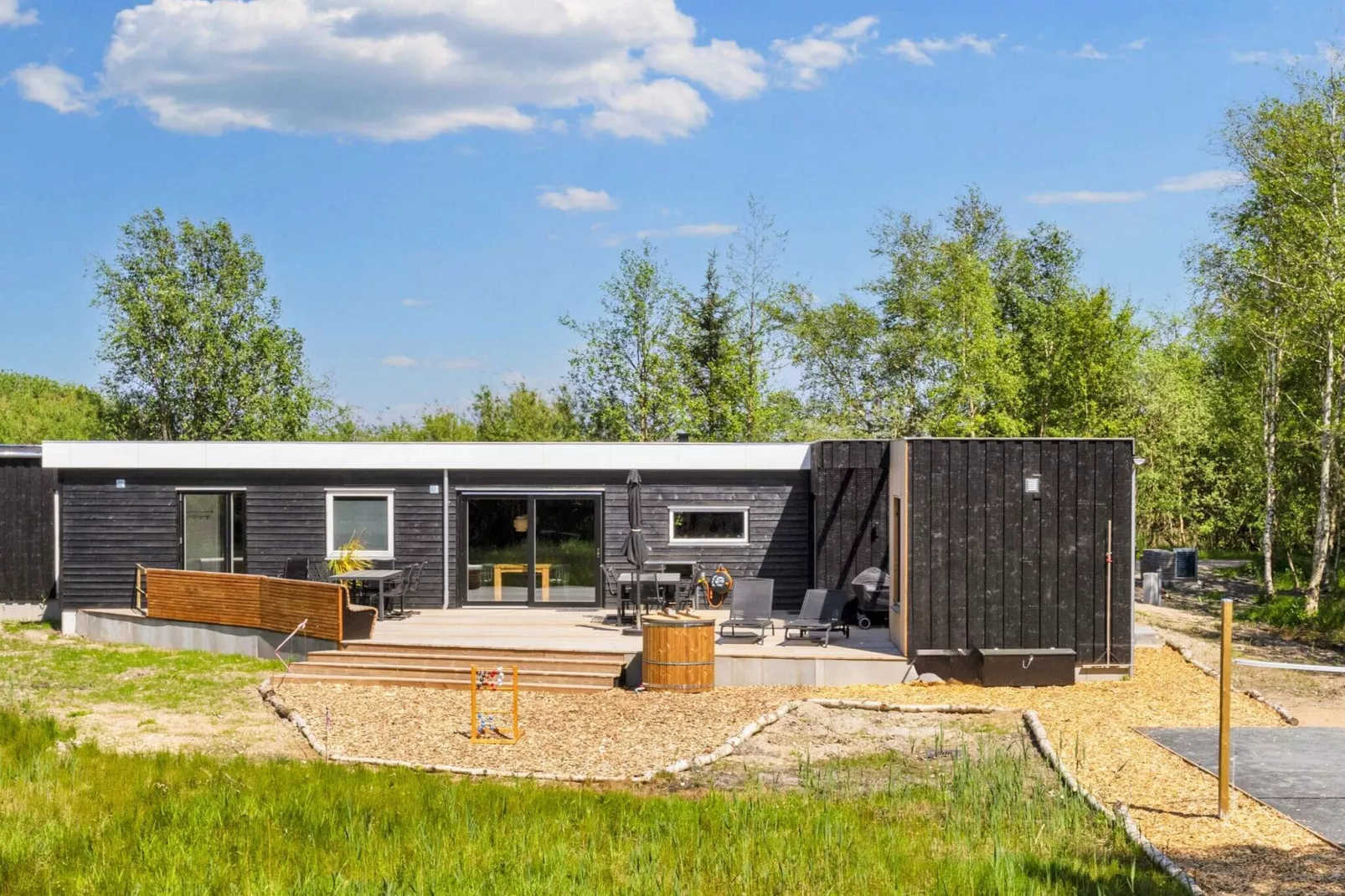 5 sterren vakantie huis in Øster Assels-By Traum-Buitenlucht