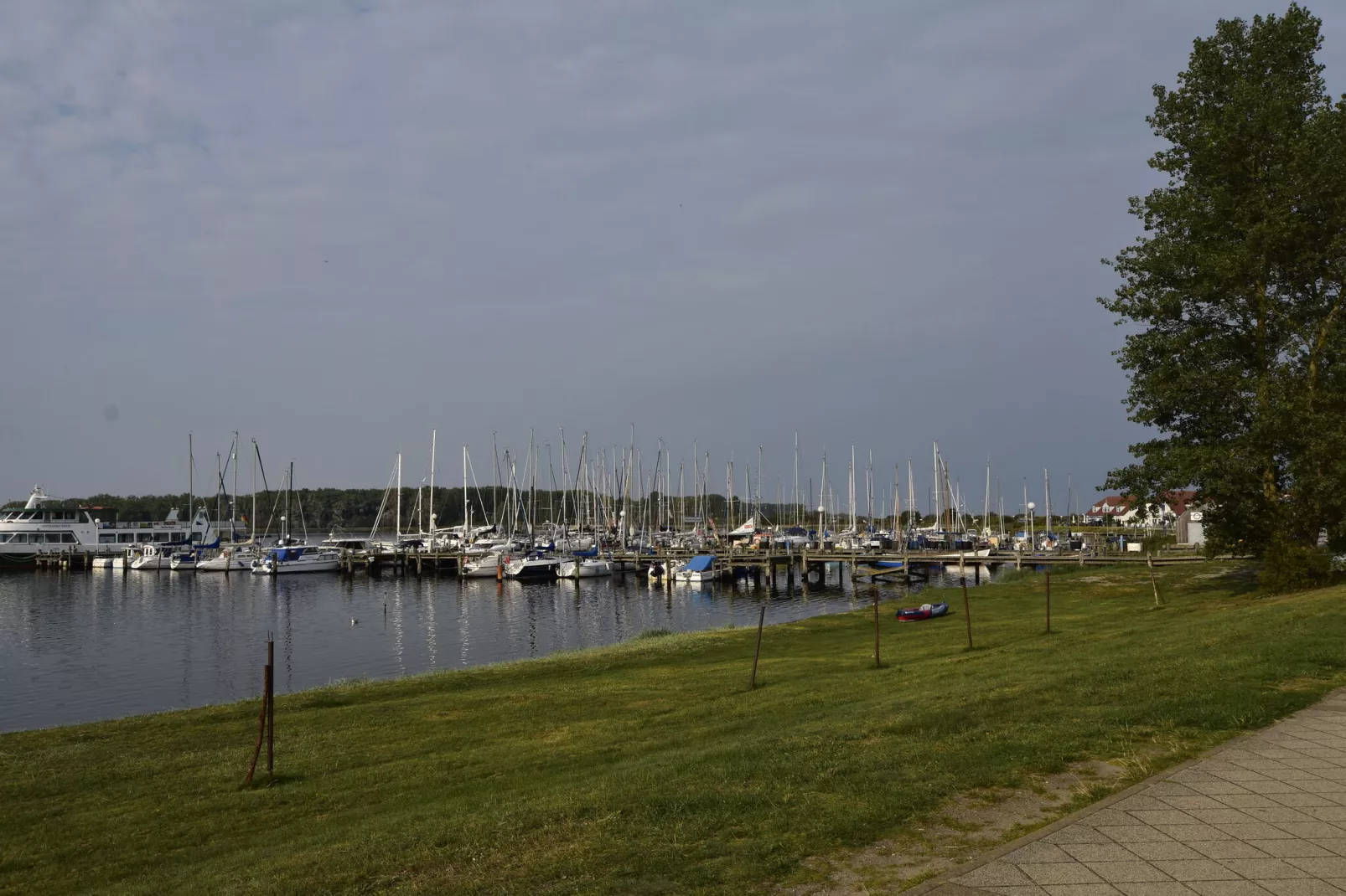 Am Haffplatz-Gebieden zomer 5km