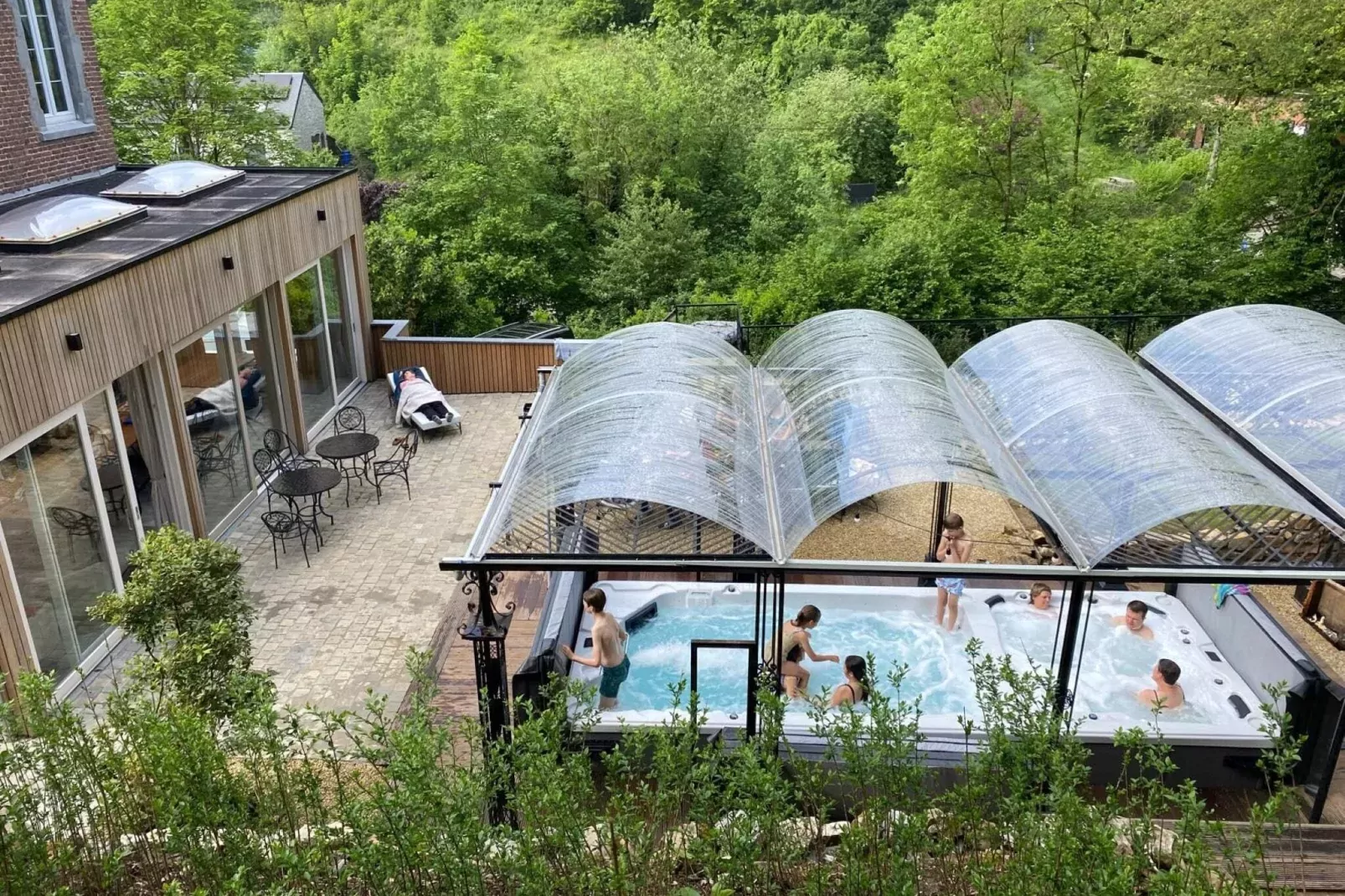 Manoir de Goyet-Zwembad