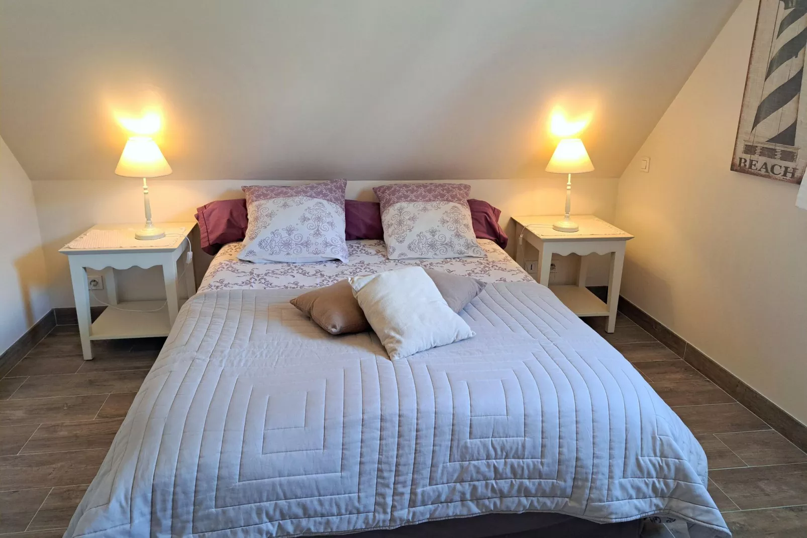 Ferienhaus Plounéour-Brignogan-Plages-Slaapkamer