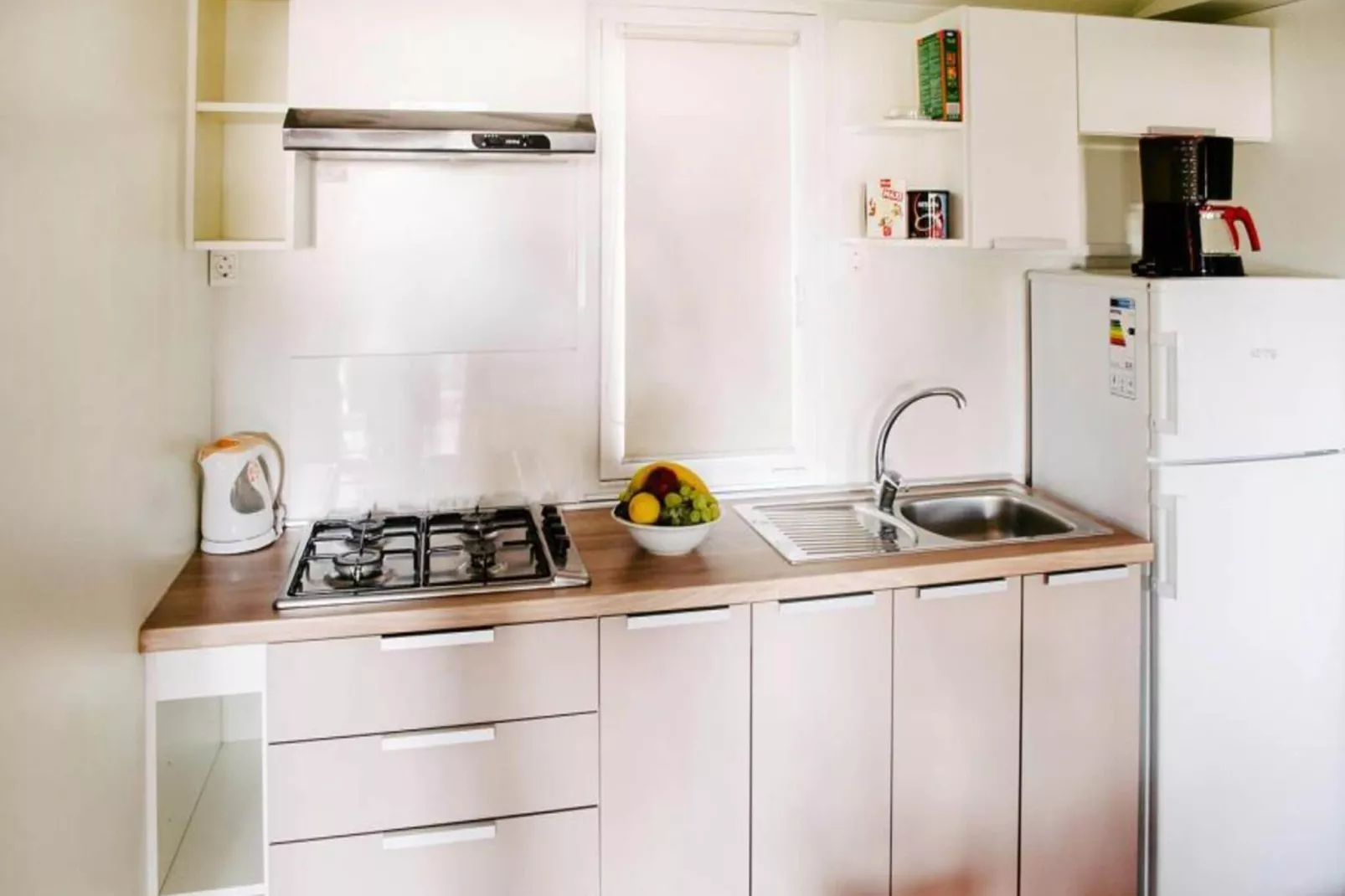 Mobile Homes in Camping Park Soline - Biograd - Type Dalmatia Plus-Keuken