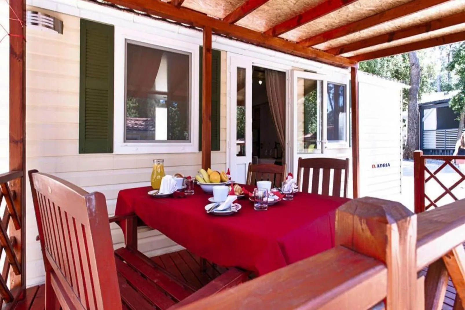Mobile Homes in Camping Park Soline - Biograd - Type Dalmatia Plus-Terrasbalkon