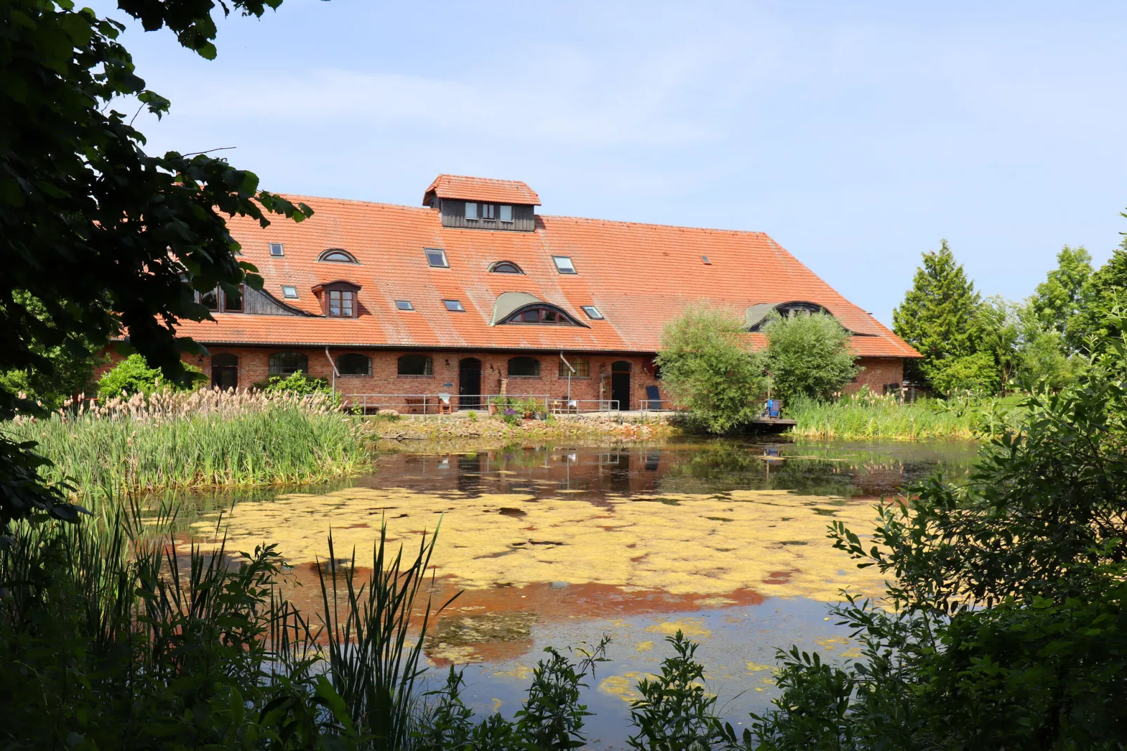 Ferienwohnung Parkblick mit 3 Schlafzimmern-Buitenkant zomer