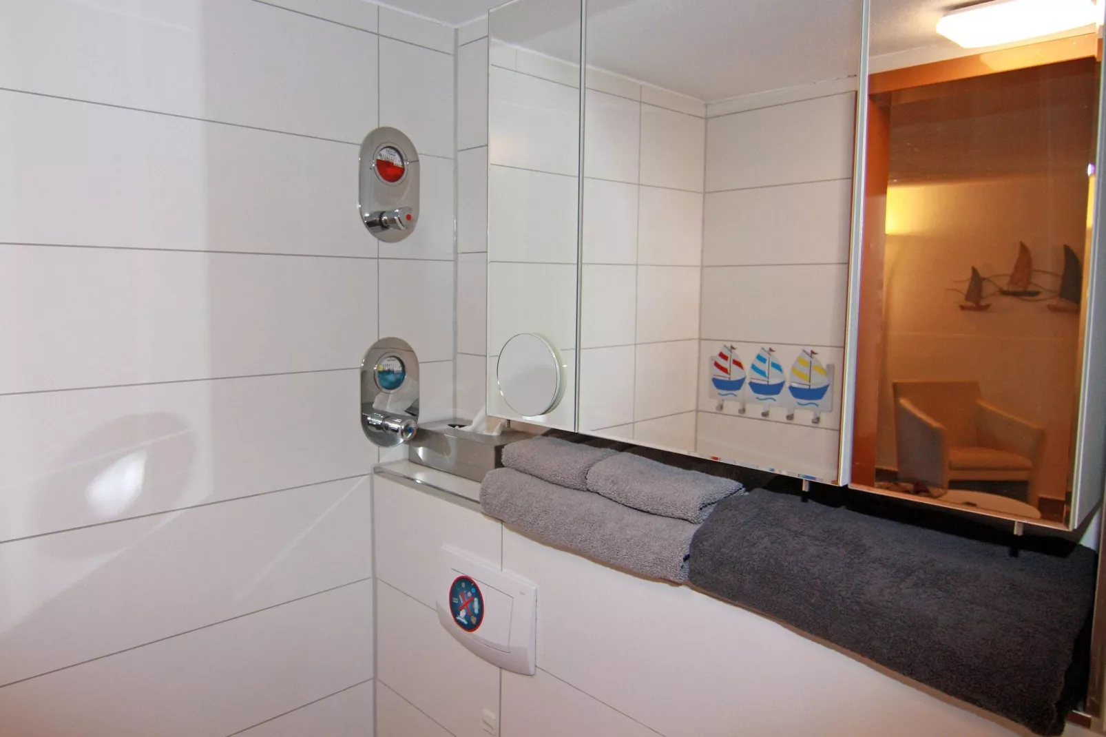 Wohnung "Zur Eiche 2"  nahe Kurkliniken-Badkamer