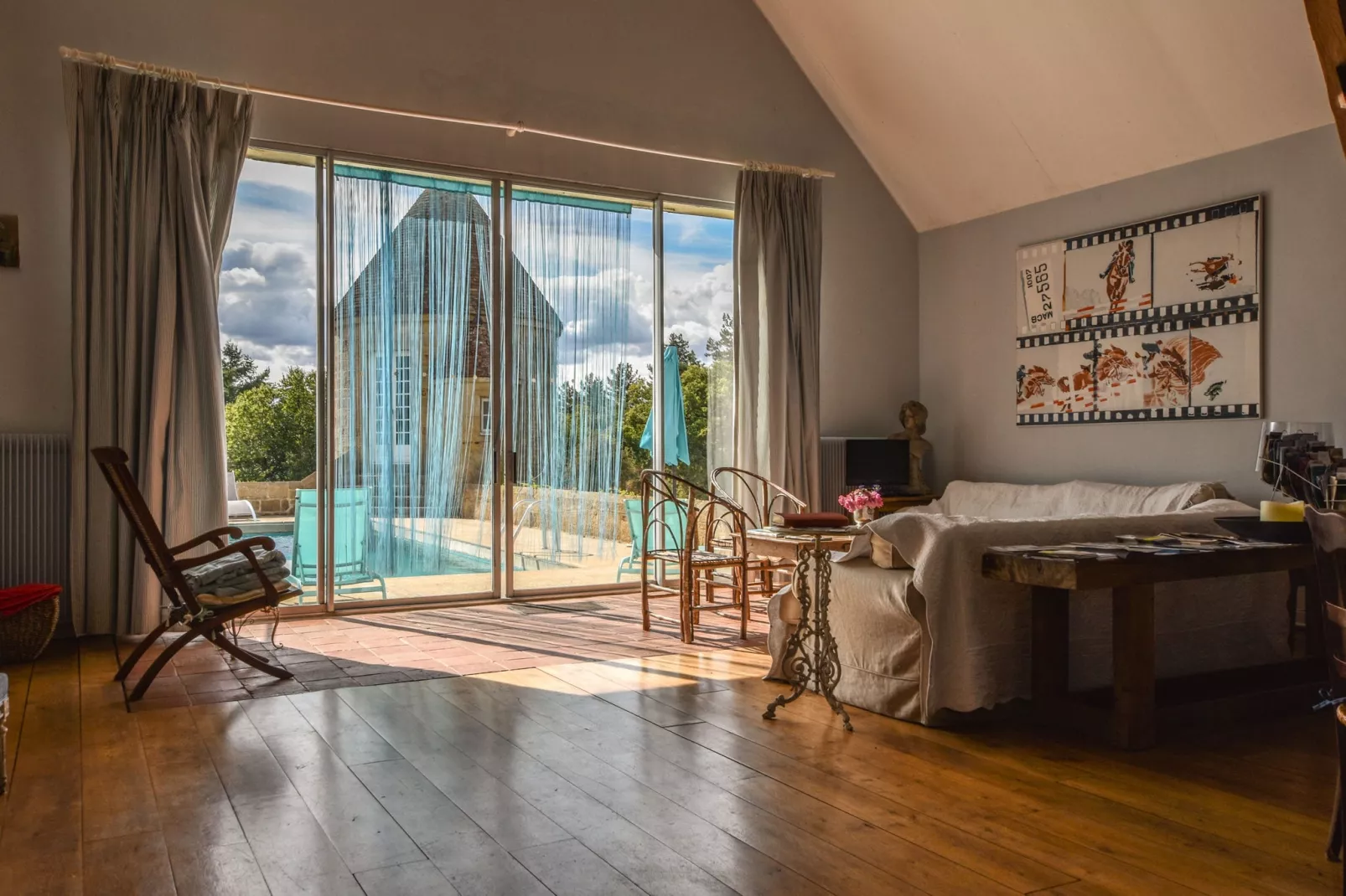 Manoir avec piscine privée