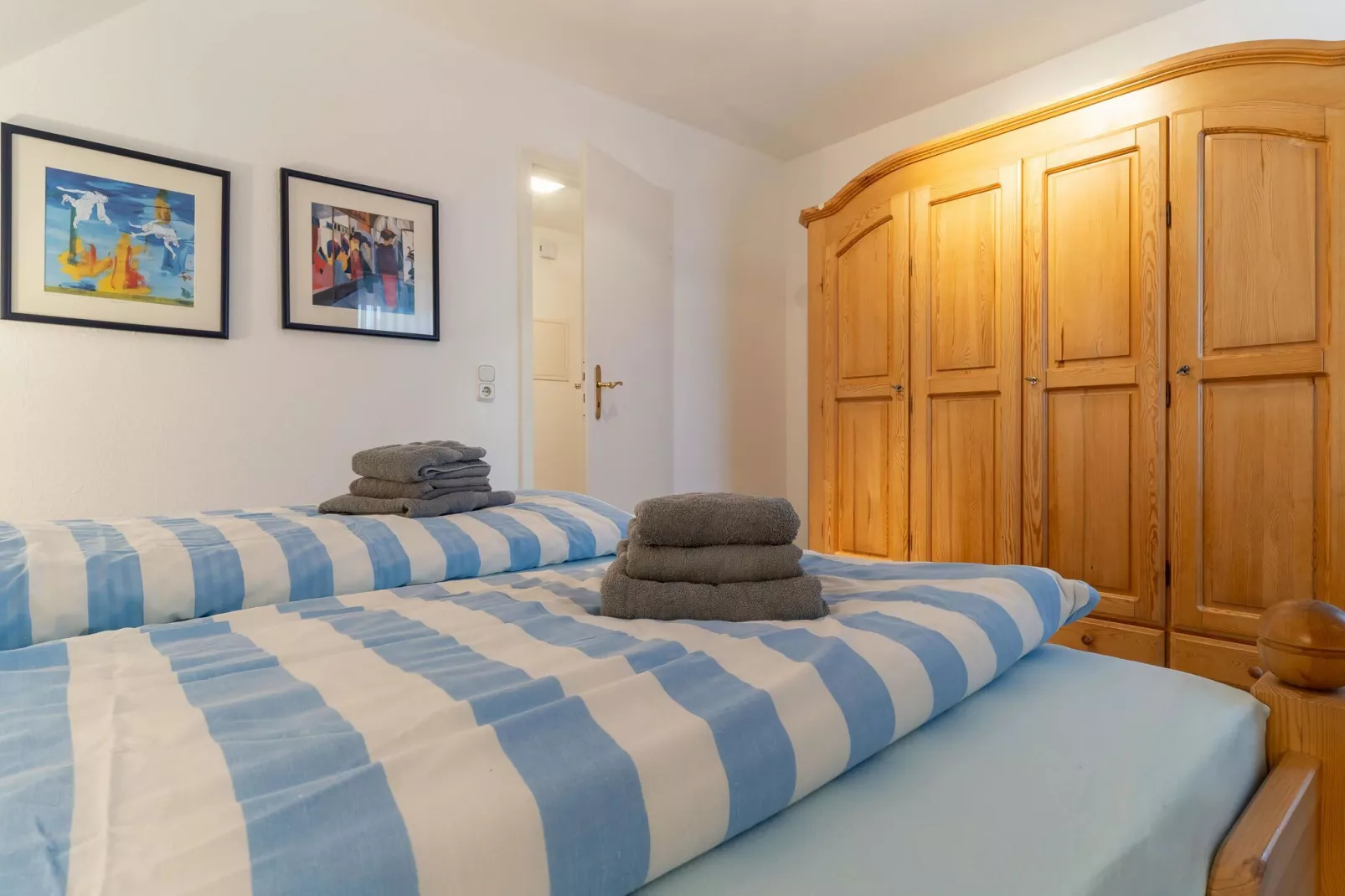 Haus Deichsfenne - Wohnung 4 / 3 Personen-Slaapkamer