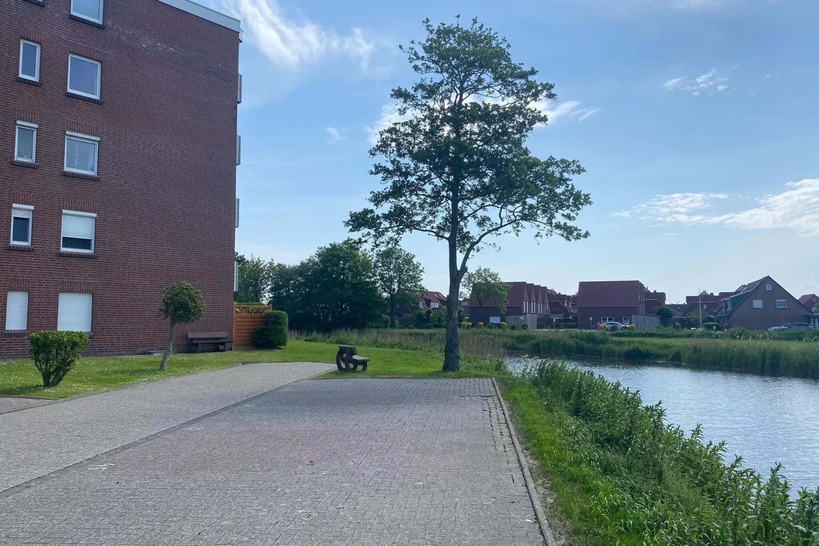 Ferienwohnung Tiefblick-Uitzicht zomer
