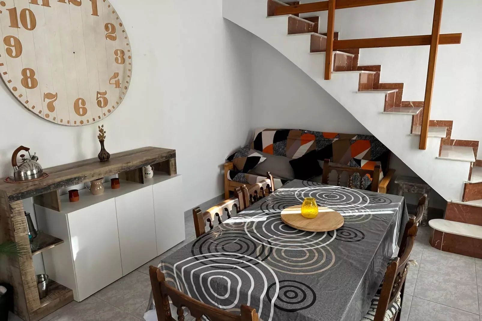 Ático OESTE Playa Oliva-Woonkamer