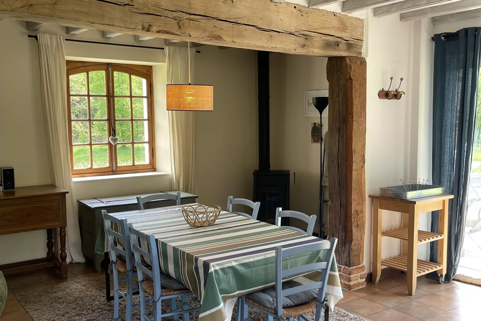 Gite de Franssu-Eetkamer
