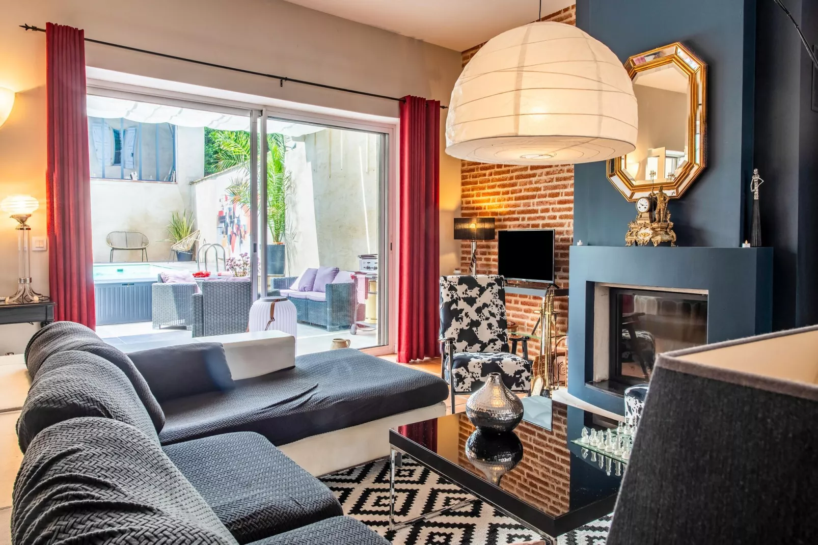 Hôtel PArticulier Buzet-sur-Tarn-Woonkamer