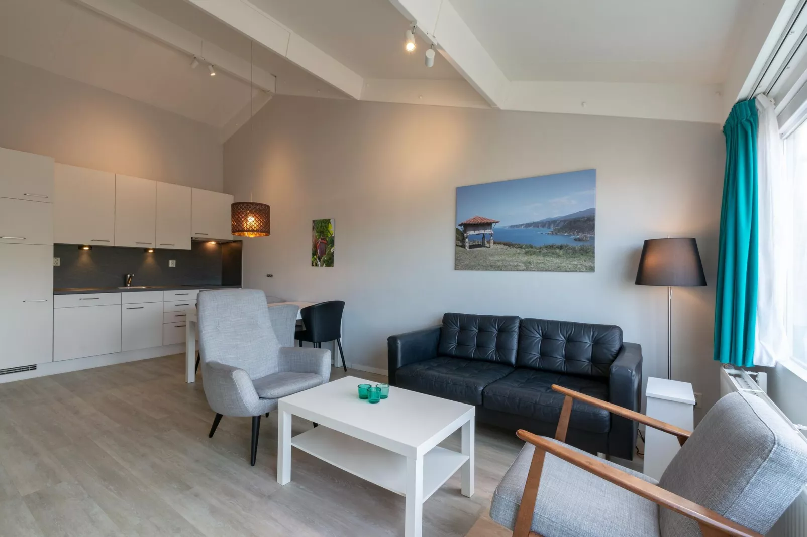 Beach Appartement 35-Woonkamer