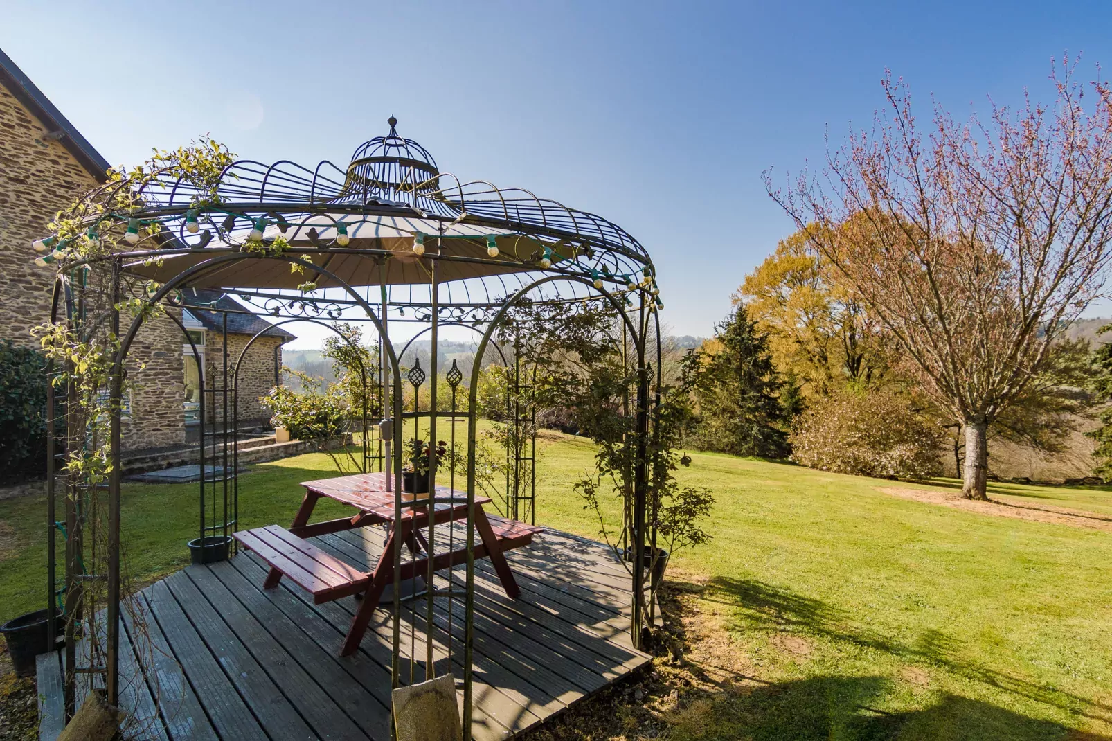 Las Gouttas-Tuinen zomer