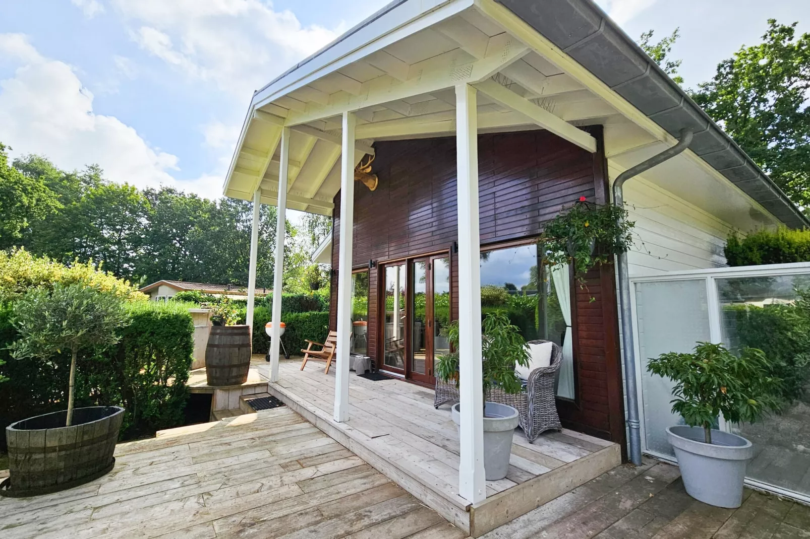 Chalet Kieftveen Voorthuizen II 4 pax -817-Buitenkant zomer