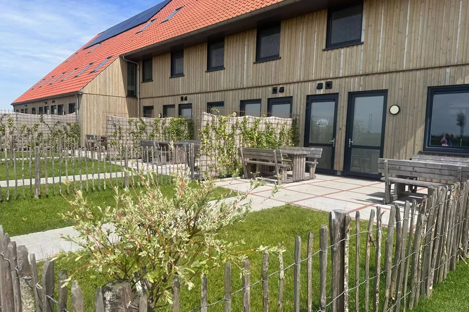 Friese Villa 7 in Leons-Buitenkant zomer