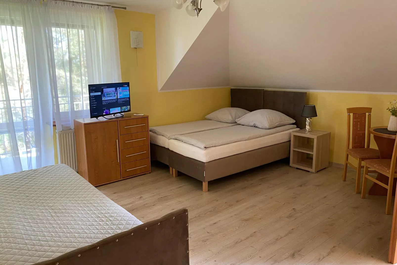 Spacious holiday home in Sieroslaw-Slaapkamer