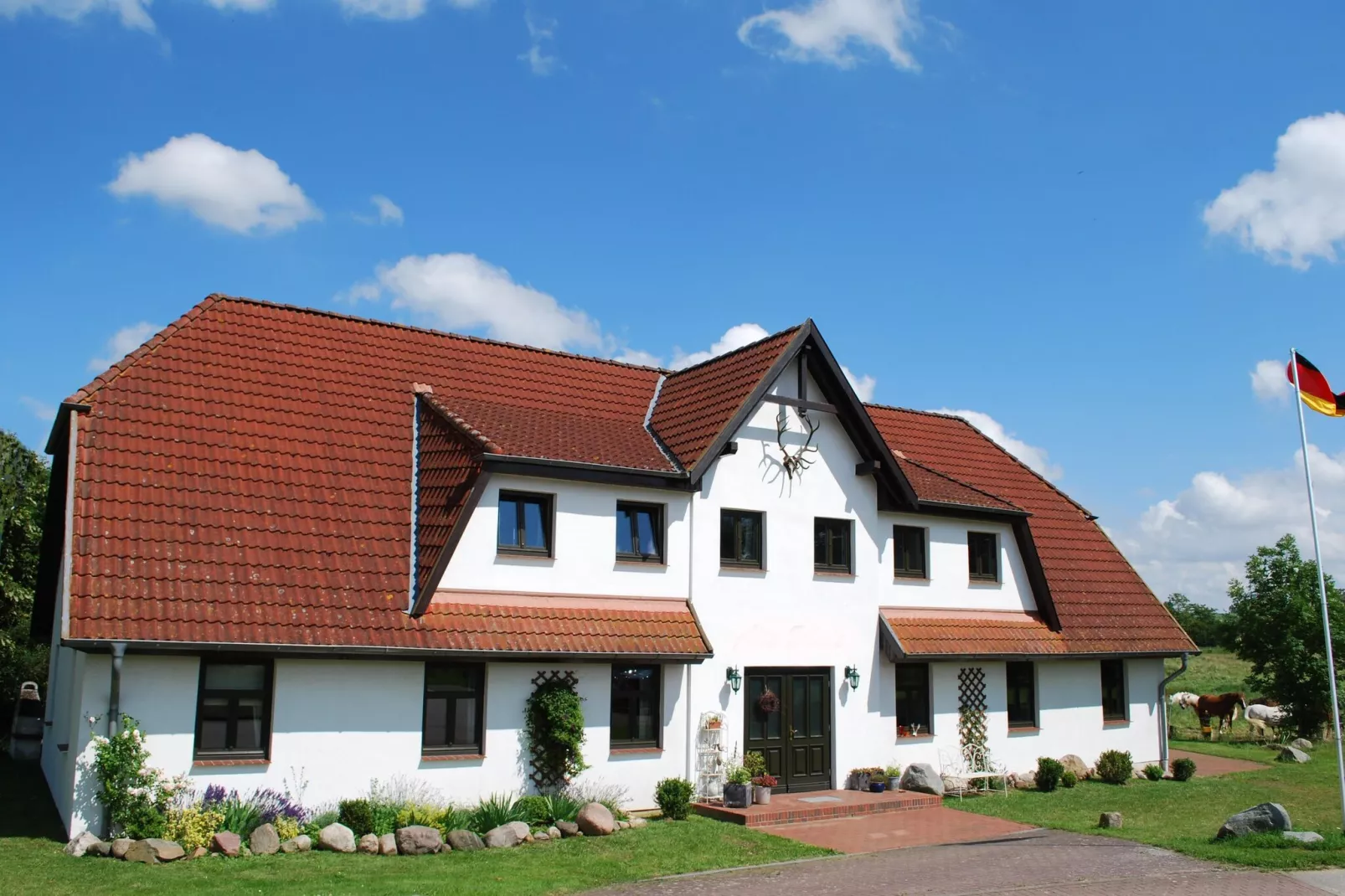 Ferienwohnung Vilm-Buitenkant zomer