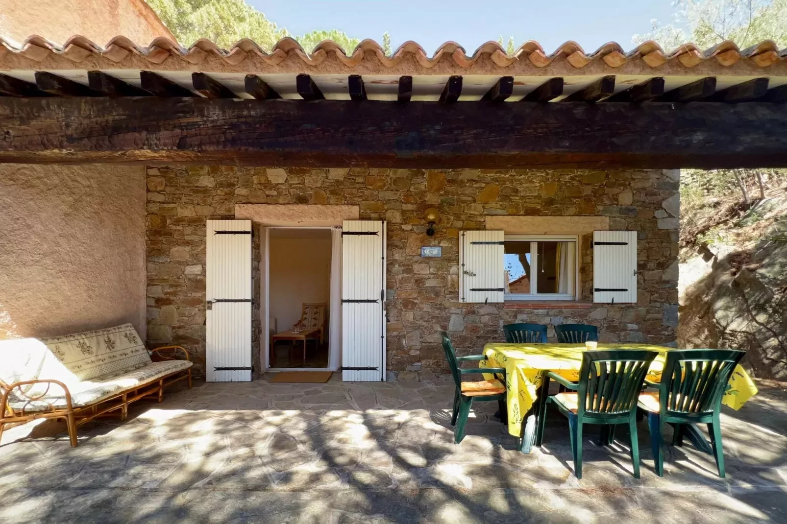 Domaine Anoutous Carry-Terrasbalkon